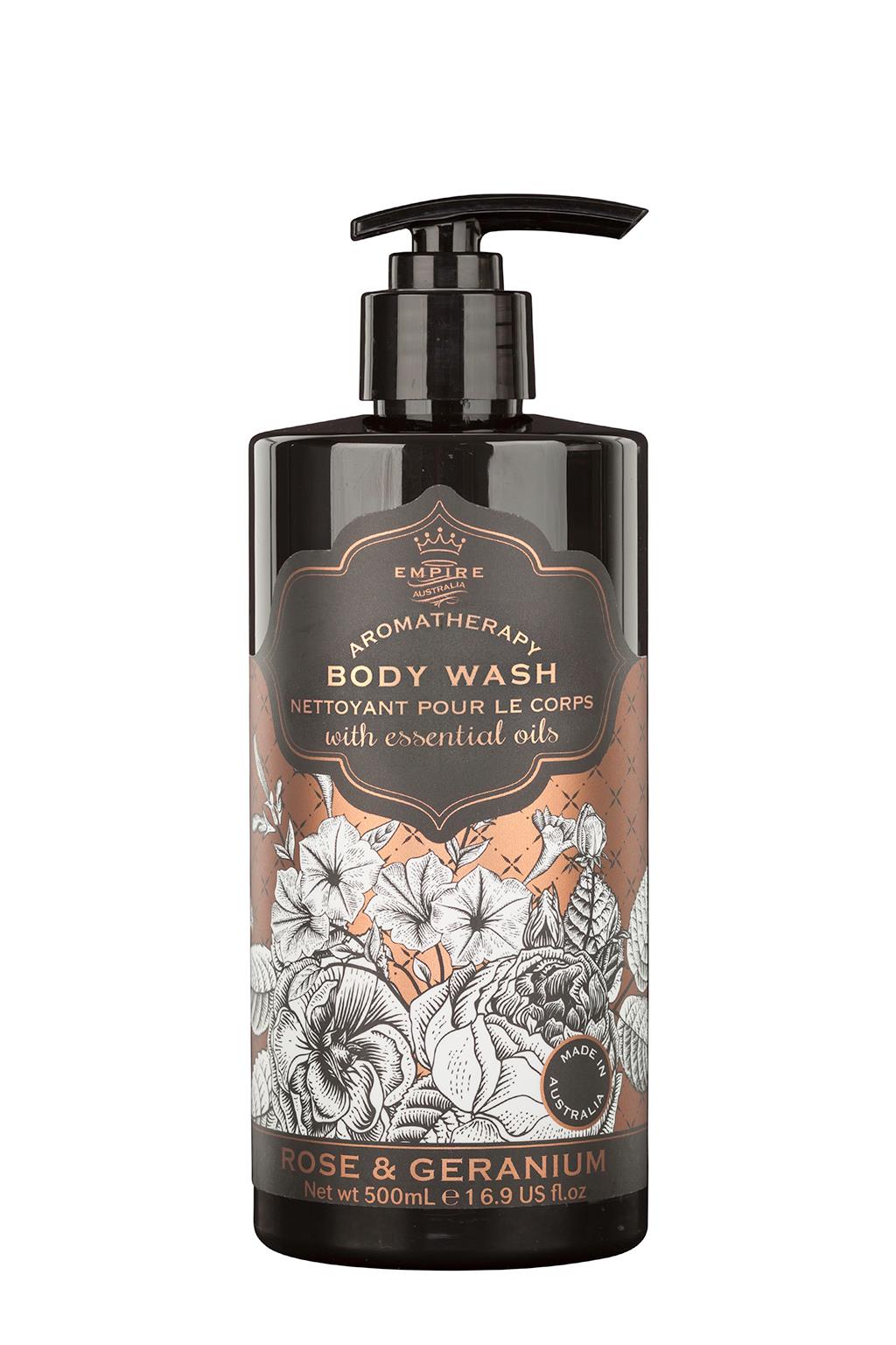 Botanicals Body Wash Rose & Geranium 500ml