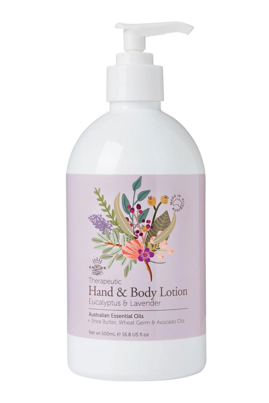 Therapeutic Eucalyptus & Lavender Hand/Body Care Duo 500ml